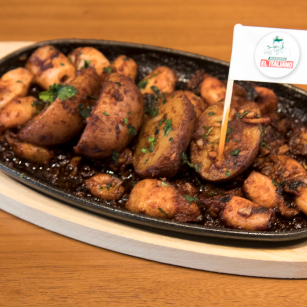 Chipirones al ajillo